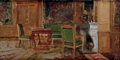 Louis Émile ADAN - 1839-1937
FONTAINEBLEAU
Huile...