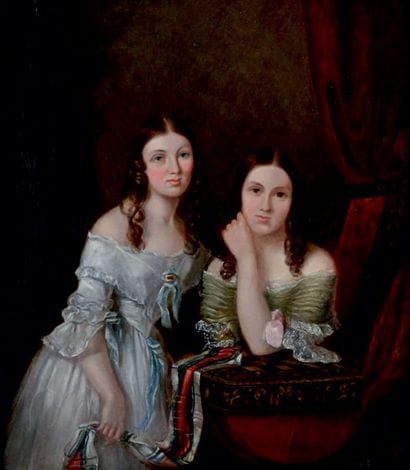 Albert SCHINDLER - 1805-1861
LES DEUX SOEURS...