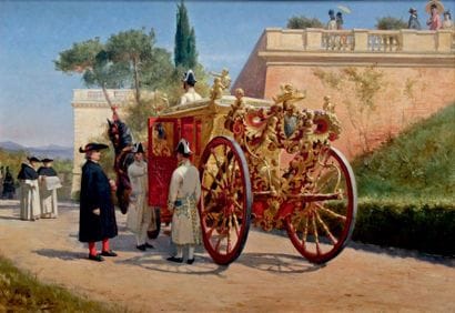 Louis Émile ADAN - 1839-1937
L'ARRIVÉE DU...