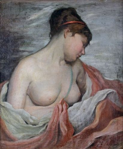Charles CHAPLIN - 1825-1891
LE MODÈLE
Huile...