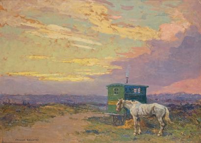 Édouard DOIGNEAU - 1865-1954
LA ROULOTTE...