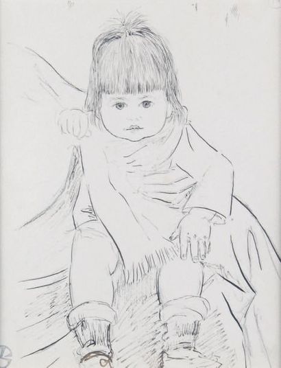Georges LACOMBE - 1868-1916
SYLVIE FILLETTE
Encre...