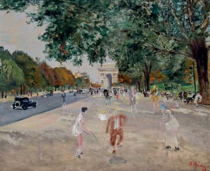Lucien ADRION - 1889-1953
L'AVENUE DES BOIS...
