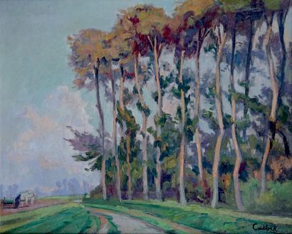 Antoine CALBET - 1860-1944
PAYSAGE
Huile...