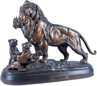 Édouard DELABRIERRE - 1829-1912
LION PREMIER...