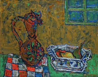 Paul AÏZPIRI - né en 1919
NATURE MORTE AU...