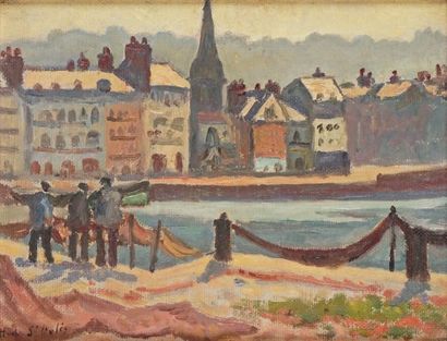 Henri de SAINT-DELIS - 1878-1949
HONFLEUR,...