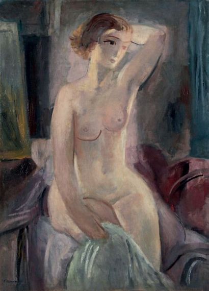 Georges GOUNARO - 1889-1977
MODÈLE NU EN...