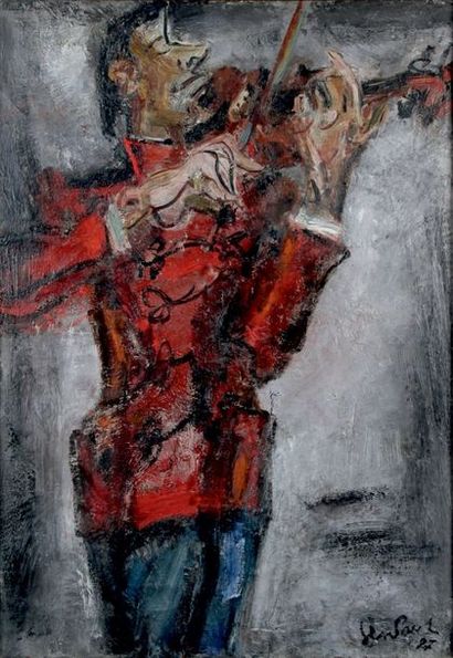 GEN-PAUL - 1895-1975
LE VIOLONISTE JEAN NOCETI,...