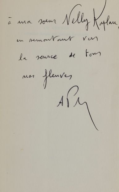 
Succession Nelly KAPLAN et Claude MAKOVSKI...
