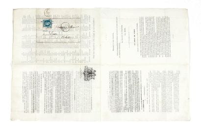 3 FÉVRIER 1871 20c lauré obl. étoile PARIS...