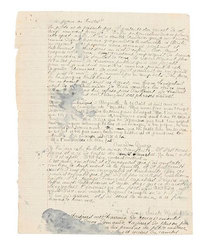 MERMOZ (Jean)

Extrait autographe de journal...