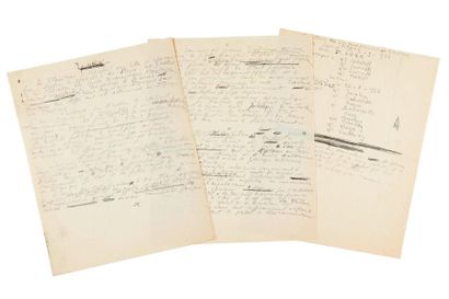 MERMOZ (Jean)

Manuscrit autographe.
[Septembre...