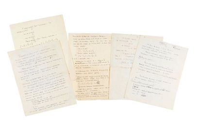 SAINT-EXUPÉRY (Antoine de)

Manuscrit autographe...