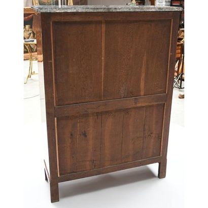 SECRETAIRE LOUIS XVI à abattant en placage...