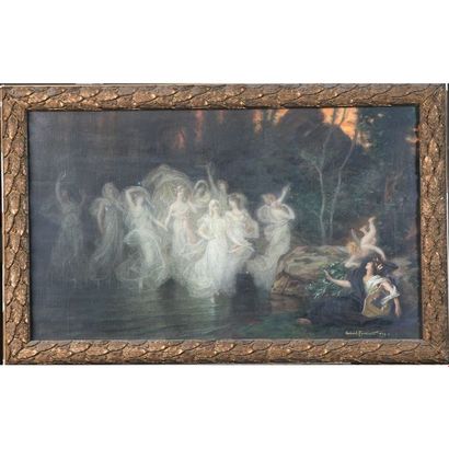 FERRIER Gabriel. (1847-1914). « L’éveil du...