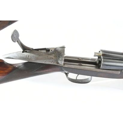 DARNE. Fusil de chasse à canons juxtaposés...