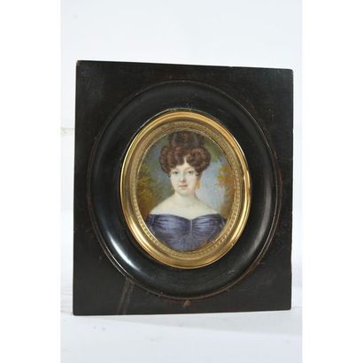 CIOR Pierre-Charles. (1769-1840). Miniature...