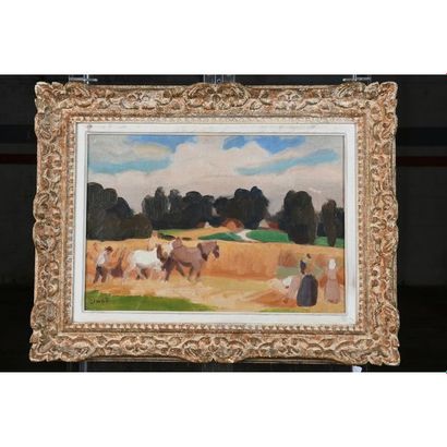 ZINGG Jules-Emile. (1882-1942). « Les travaux...