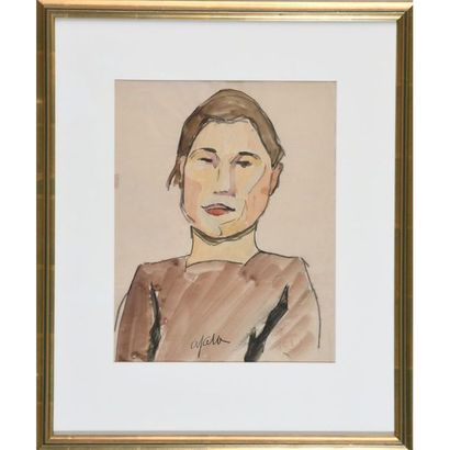 LE SCOUEZEC Maurice. (1881-1940). « Femme...