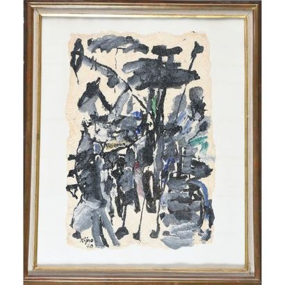 KIJNO Ladislas. (1921-2012). « Composition...