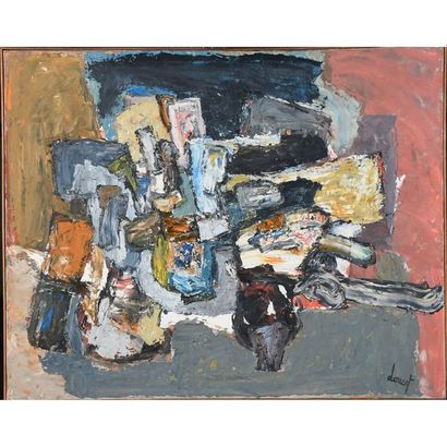 DOUCET Jacques. (1924-1994). « Composition »....