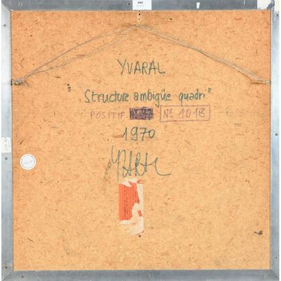 YVARAL. (1934-2002). « Structure ambigüe...