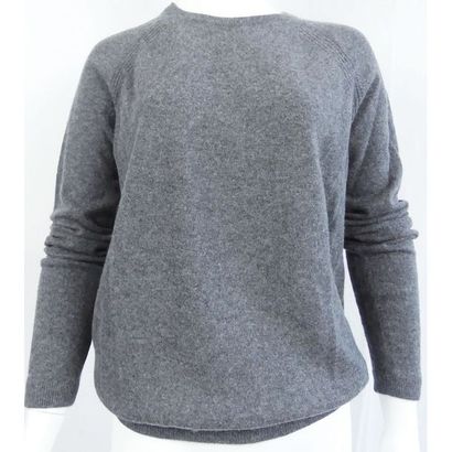 PRINCESSE Tam-Tam. Pull en cachemire gris...