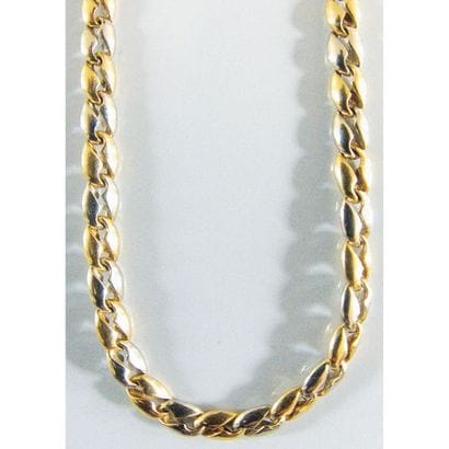 MAUBOUSSIN. COLLIER 2 ors 750°/°°. Signé...