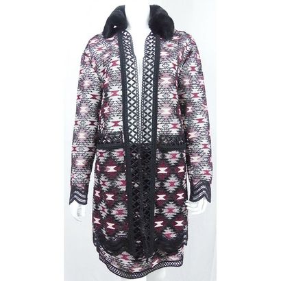 PINKO. Ensemble jupe et veste en dentelle...
