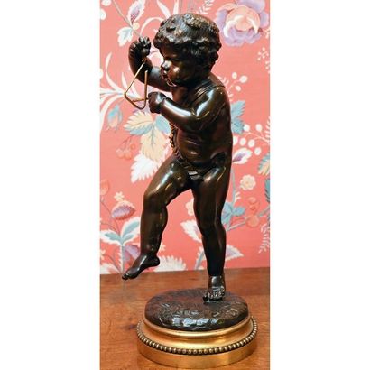 Bronze SUBJECT attributed to Clodion representing...