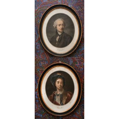 CONTINUED BY 4 oval engravings representing...