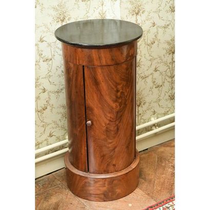LARGE SOMNO in mahogany and mahogany veneer...