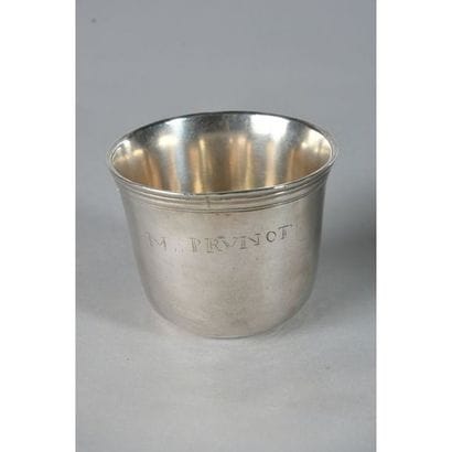 CURRON in solid silver. PARIS 1719. Unidentified...