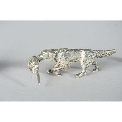 Solid silver SUBJECT stamped Minerve representing...