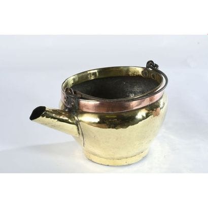 Copper ARROSOIR with handle. Ep.XIXth century...