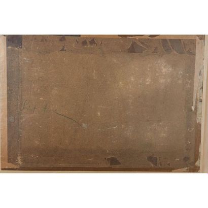 19th century FRENCH SCHOOL. Signature not...