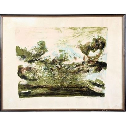 ZAO WOU-KI. (1921-2013). 