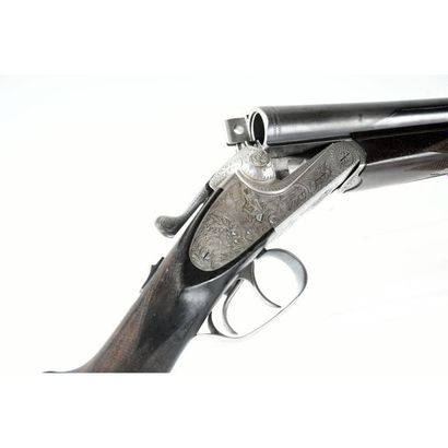Hunting rifle of mark MERKEL with lock in...