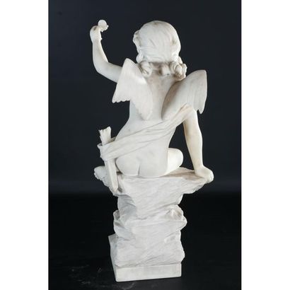 IMPORTANT SUBJECT in white marble probably...
