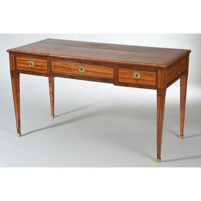 FLAT OFFICE LOUIS XVI all sides in amaranth...