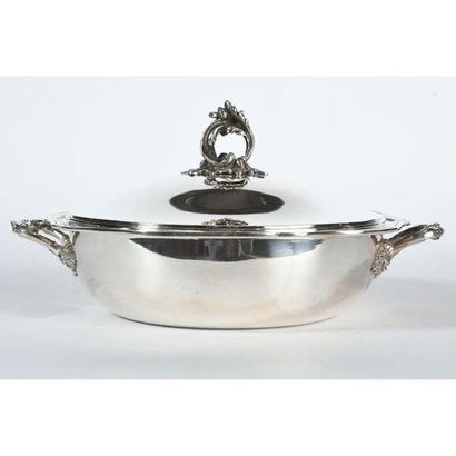 LEGUMIER and its lid in silver stamped Minerva....