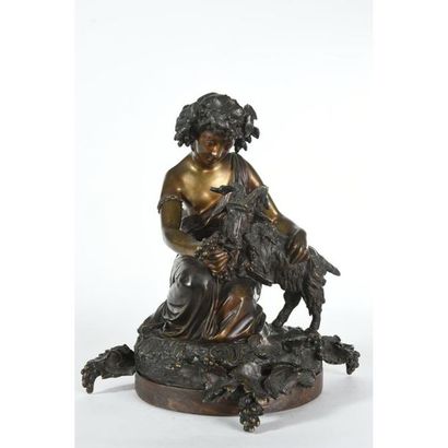 ANONYME du XIXè. « Allégorie de la vigne »....