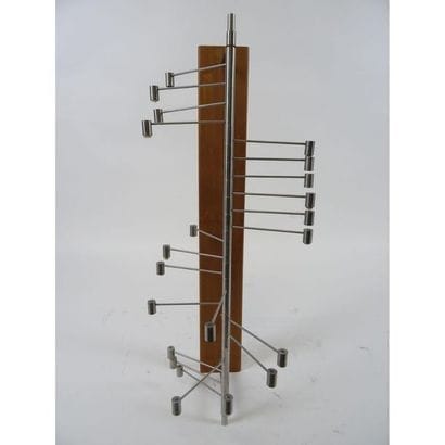APPLIQUE murale formant porte-bougie orientable....