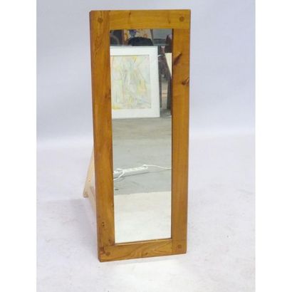 CHAPO Pierre. (1927-1987). MIROIR en orme...