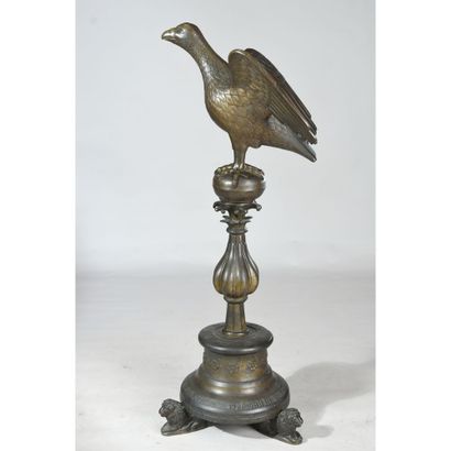 LUTRIN EAGLE in bronze XVIII-XIXth. H.152....
