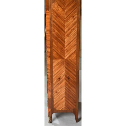 WEEKLY LOUIS XVI in rosewood veneer and satinwood...