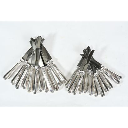 SET OF 24 KNIFES including 12 table knives...