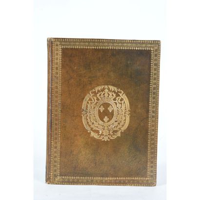 BOOK MANUSCRIBED to the Armes de France for...