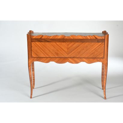 RARE FURNITURE DESSERTE LOUIS XV in rosewood...